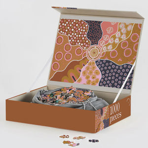Journey of Something 1000 Piece Puzzle - Desert Flower