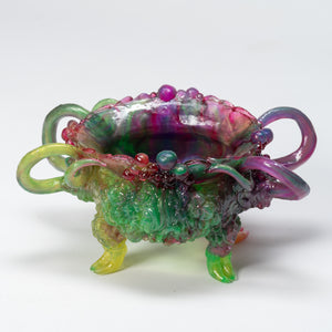 Kate Rohde Golden Fleece Bowl - Green/Grape