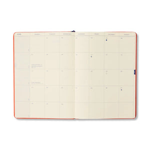 Any Day Now 2027 Weekly Achiever A5 Diary - Red & Pink