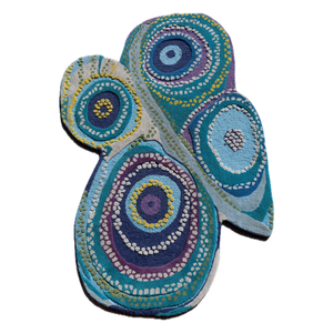 BAMBA x Flash Minky Kaalpa Rug - Design Two