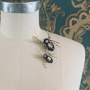 Ragno e Ragnetto Spider Brooch Pin Set