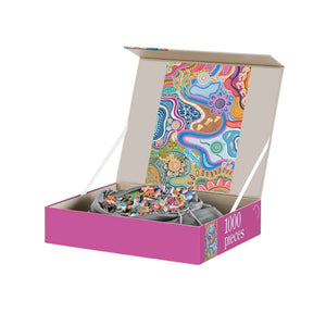 Journey of Something 1000 Piece Puzzle - Colourful Life