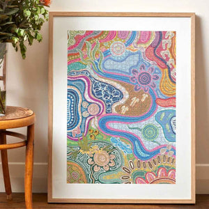 Journey of Something 1000 Piece Puzzle - Colourful Life