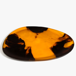 Dinosaur Designs Large Pebble Platter - Tortoise