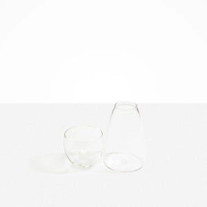 Dinosaur Designs Glass Pebble Carafe - Clear