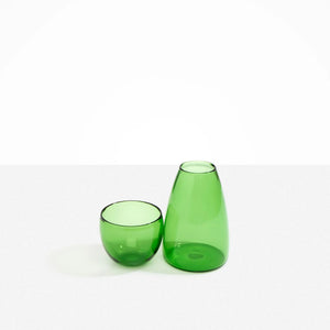 Dinosaur Designs Glass Pebble Carafe - Green