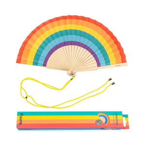 Fisura Hand Fan - Rainbow