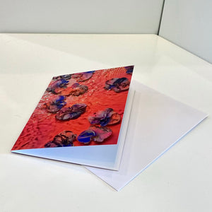 AGWA x ACID.FLWRS West Coast Aqua Greeting Card