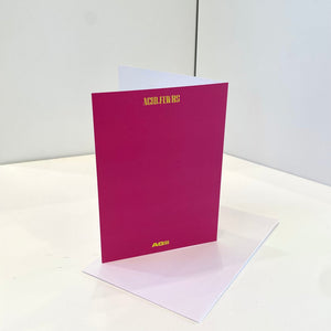 AGWA x ACID.FLWRS Floral Greeting Card