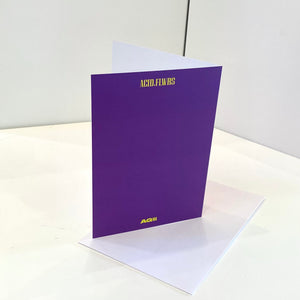 AGWA x ACID.FLWRS West Coast Aqua Greeting Card