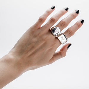 ÎMMØRTALË Jewellery Mini Mirror Mirror Signet Ring