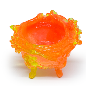 Kate Rohde Small Paw Bowl - Orange/Yellow