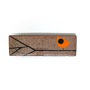 Klopper Bird Hand Painted Extra Long Tiles