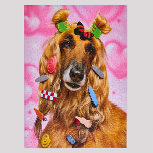Le Puzz Love Is In The Hair - 500 Piece Jigsaw Puzzle