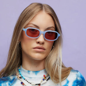 Poppy Lissiman Monty Sunglasses - Periwinkle