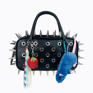Poppy Lissiman Plush Rat Bag Charm - Blue