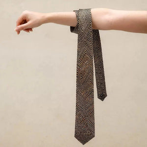 One of Twelve Walka Wiru Ngura Wiru Tie by Phyllis Donegan