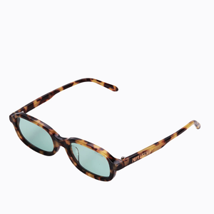 Poppy Lissiman Monty Sunglasses - Torti/Green