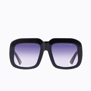 Poppy Lissiman Niro Sunglasses - Black/Black Gradient