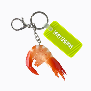Poppy Lissiman Shrimp Keychain