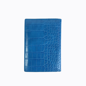 Poppy Lissiman Skip Passport Holder - Electric Blue