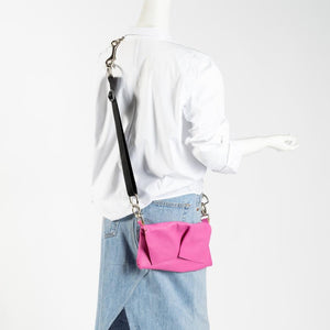 Alexandra Blak Leather Party Bag Pink