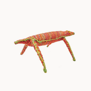 Tjanpi Tinka (Lizard) Sculpture by Pauline Golding