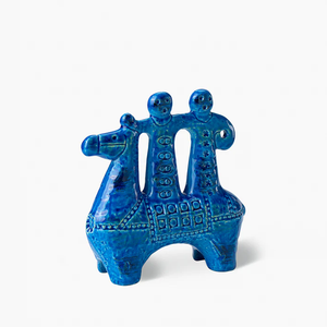 Bitossi Figura Cavallerizzo (Horse Rider) Figure