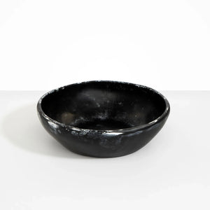 Dinosaur Designs Large Salad Bowl - Black Marble