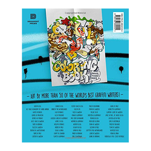 Graffiti Style Colouring Book