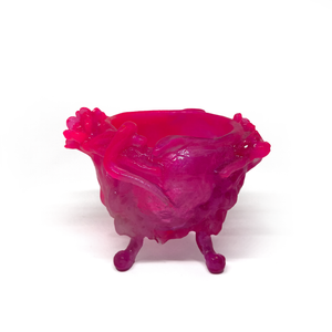 Kate Rohde Small Paw Bowl - Pink/Red