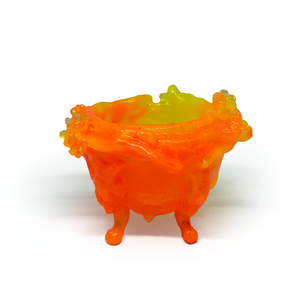 Kate Rohde Small Paw Bowl - Orange/Yellow