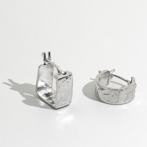 Kira Edwards Melt Earrings Sterling Silver