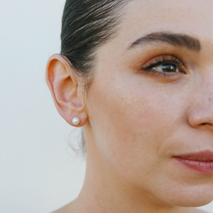 Miro Miro Orlo Earrings Gold/Pearl