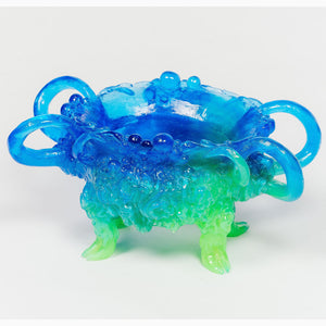 Kate Rohde Golden Fleece Bowl Blue & Green