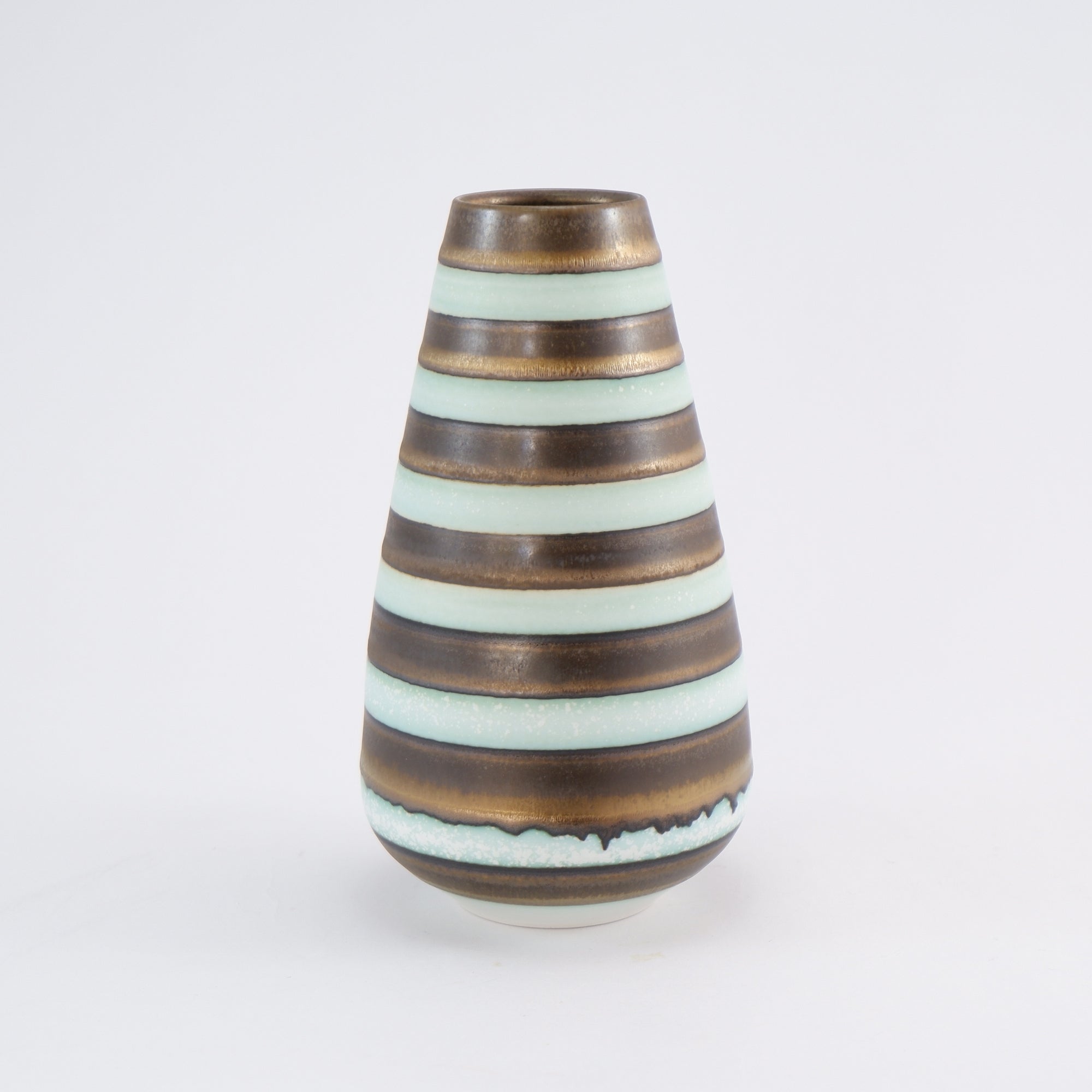 Jackie Masters Transcendence Vase - White and Gold