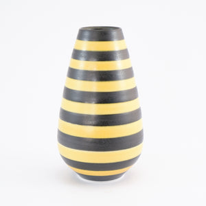 Jackie Masters Vase - Yellow and Black