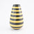 Jackie Masters Vase - Yellow and Black