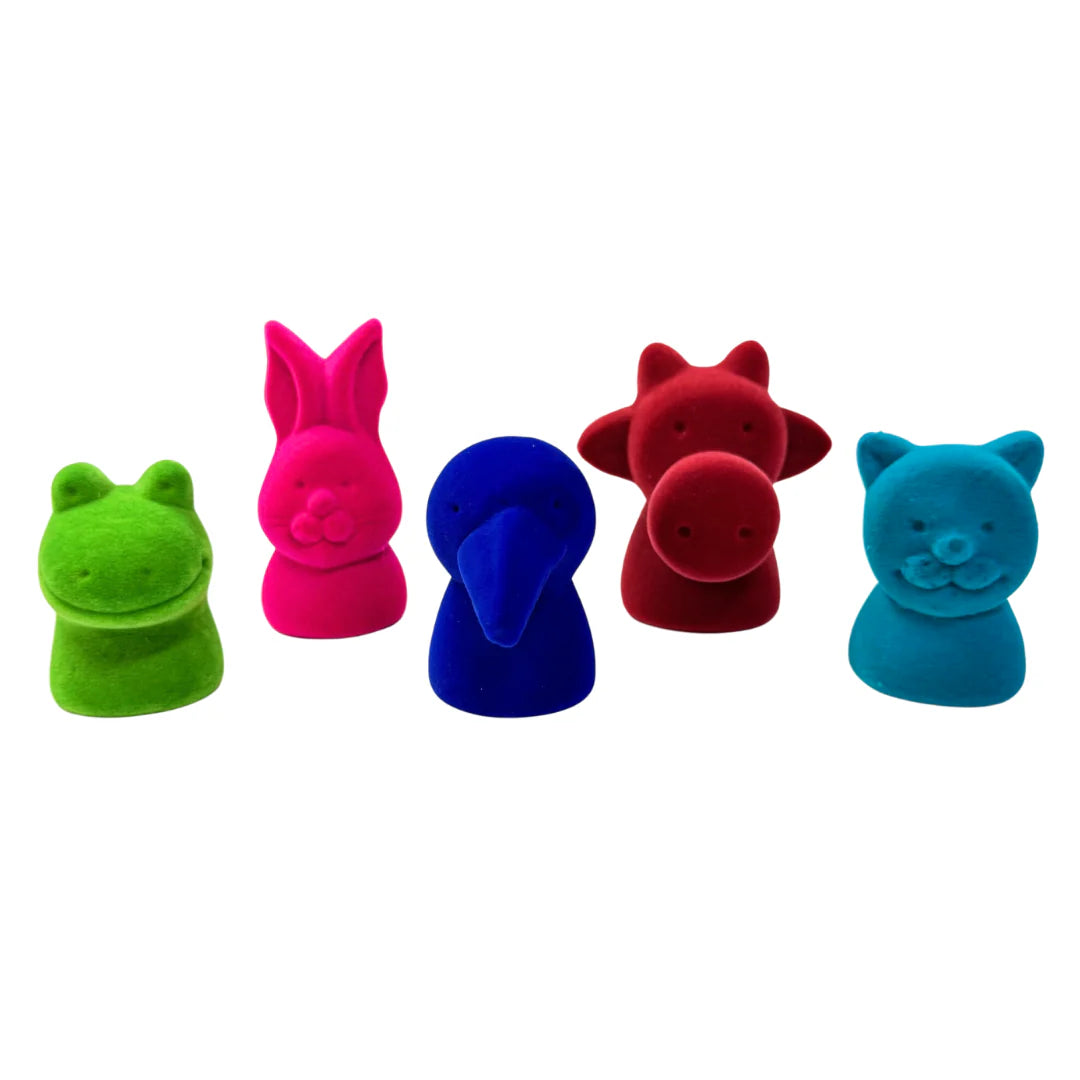 Rubbabu Pencil Tops/Finger Puppets
