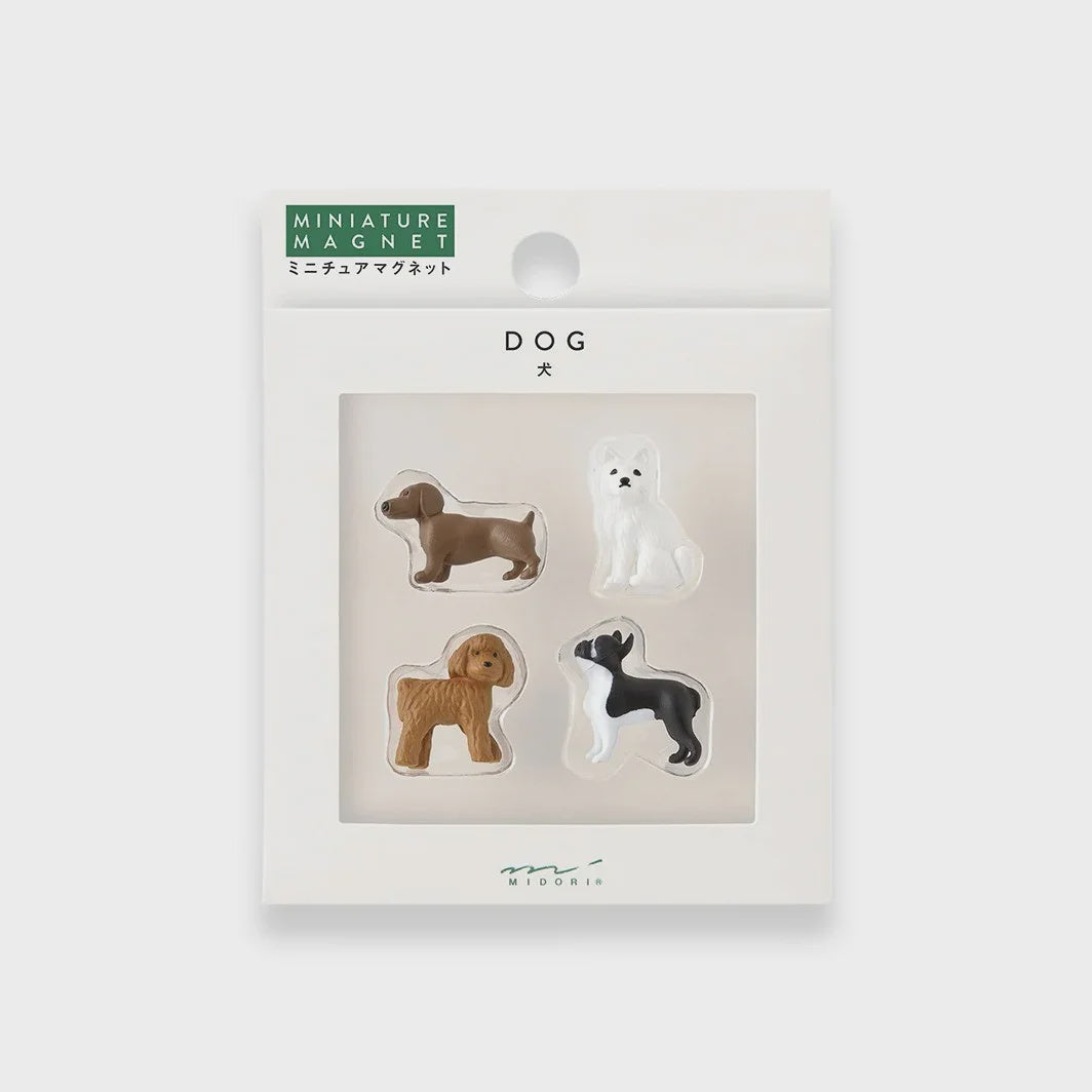 Midori Mini Magnets 4 Piece - Dog