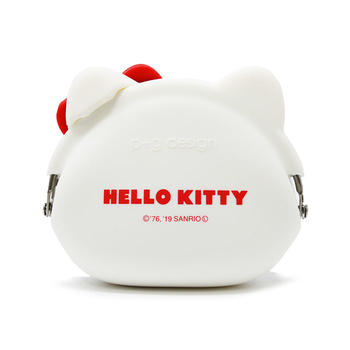 P+ G Design POCHI Hello Kitty Purse - White