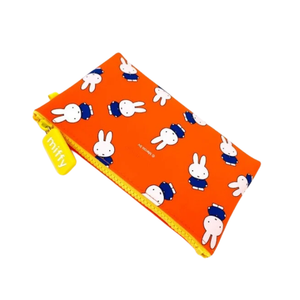 P+G Design  Miffy Face White Zipper Pouch - Red