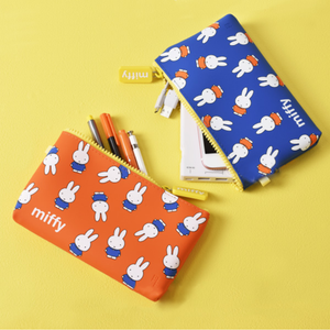 P+G Design  Miffy Face White Zipper Pouch - Red