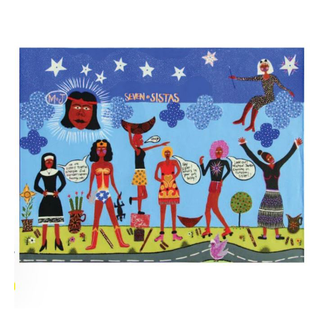 Seven Sistas Tea Towel x Kaylene Whiskey