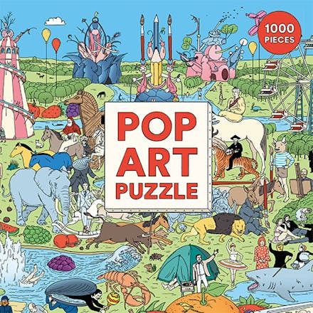 Pop Art Puzzle: 1000 Piece Jigsaw