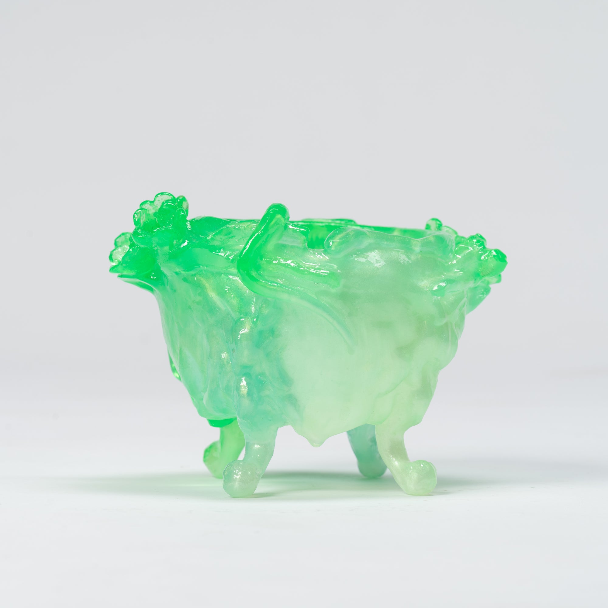 Kate Rohde Small Paw Bowl - Acid Green