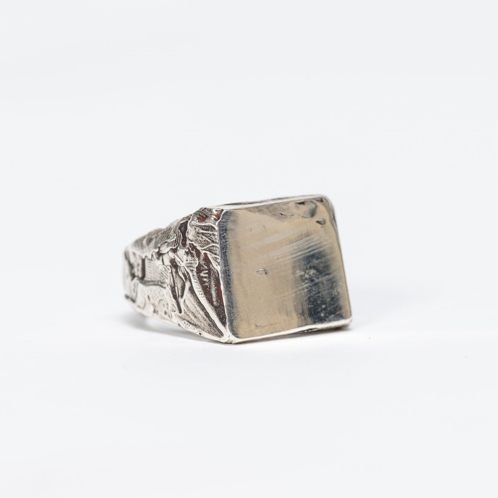 ÎMMØRTALË Jewellery Squared Perfections Signet Ring