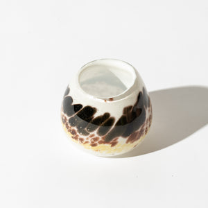 Emma Lashmar "Open Cut" Free-Blown Glass Bulb Vase (M)