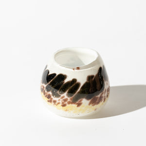 Emma Lashmar "Open Cut" Free-Blown Glass Bulb Vase (M)
