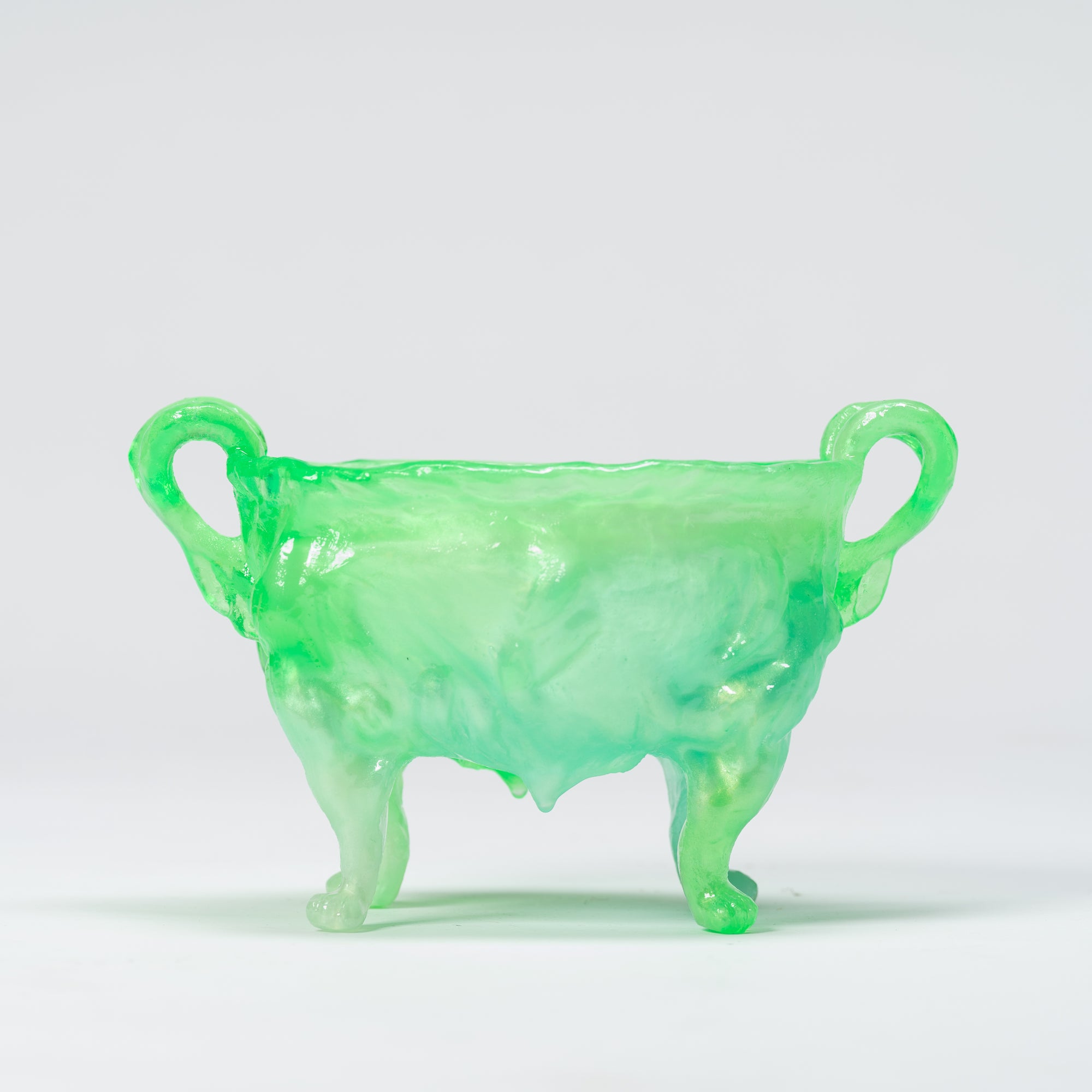 Kate Rohde Medium Paw Bowl - Acid Green